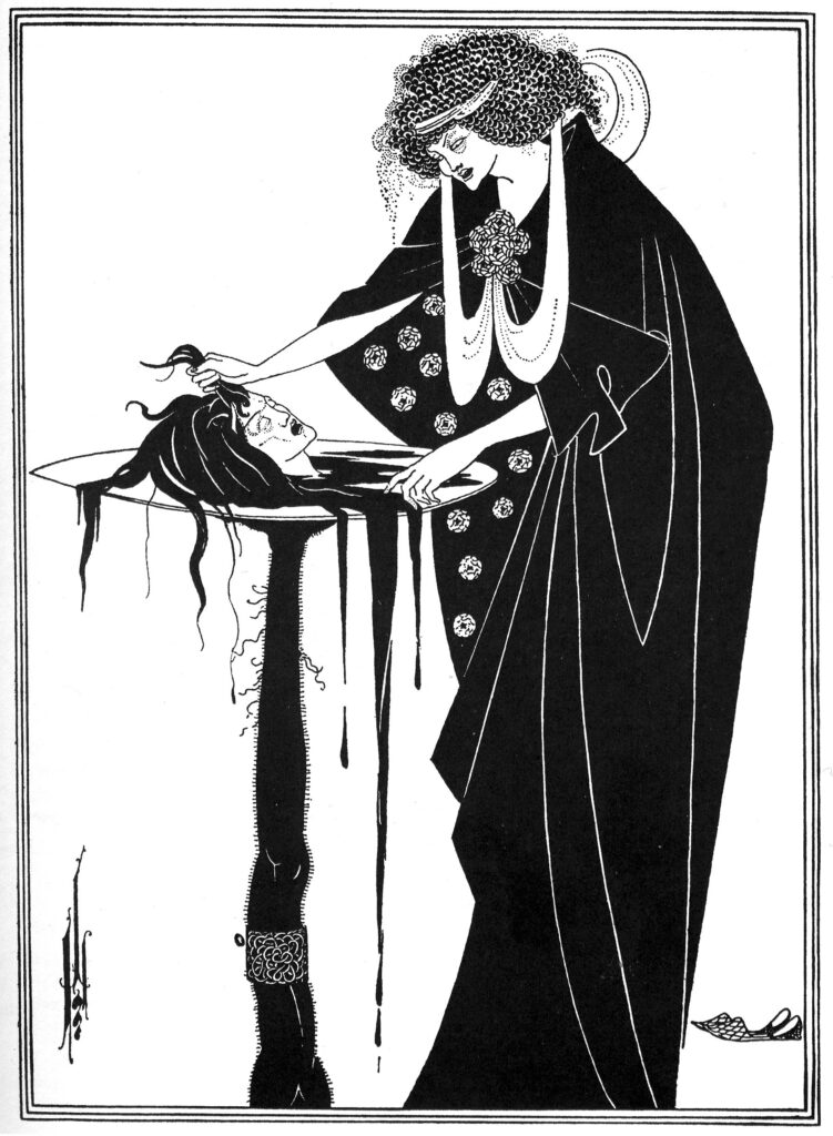 The Dancer's Reward (1894) - Aubrey Beardsley Tablo