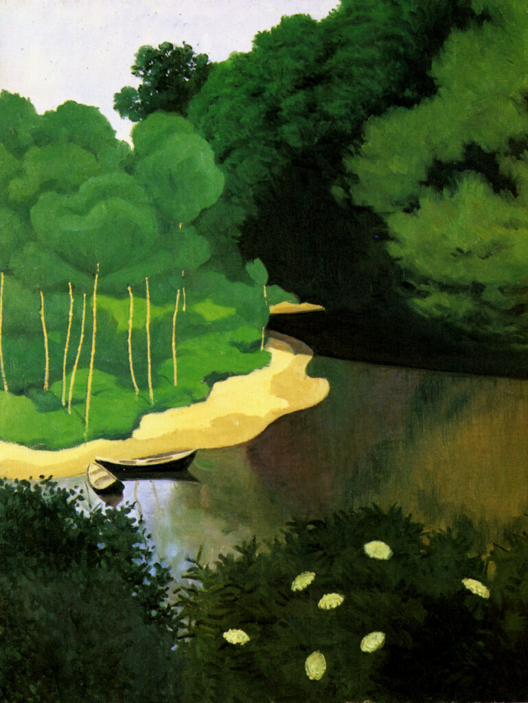 The Dordogne with Carrenac (1925) – Félix Vallotton Tablo