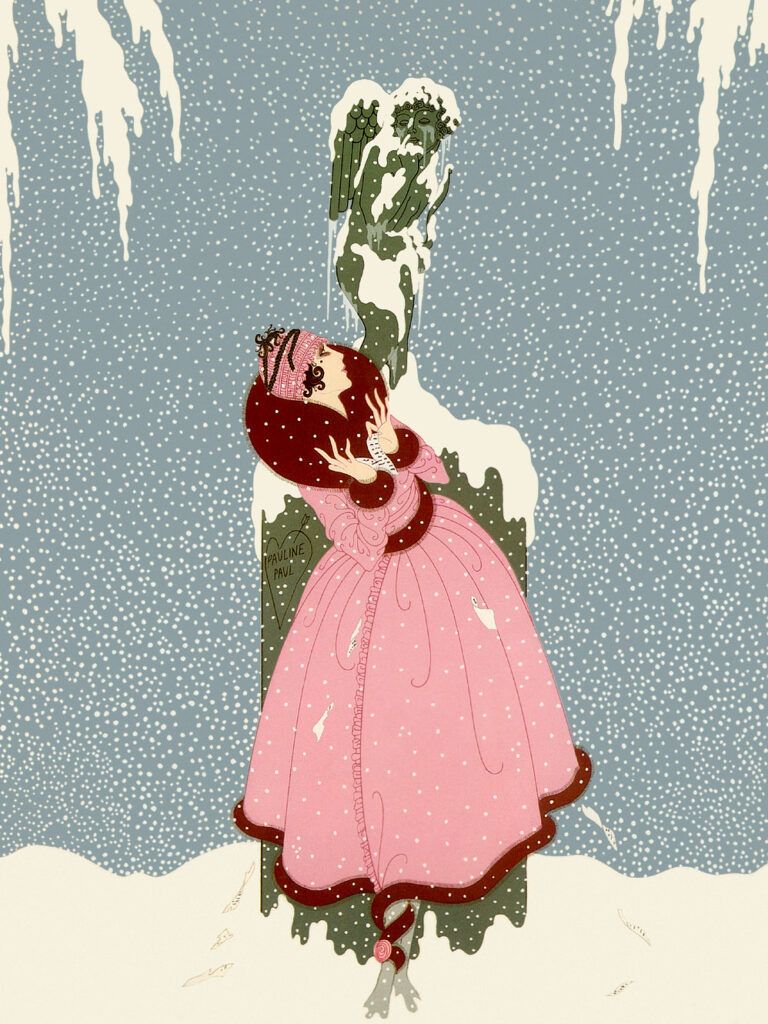 The End of Romance - Erté Tablo