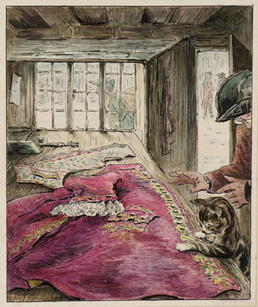 The Finished Coat (1902) - Beatrix Potter Tablo