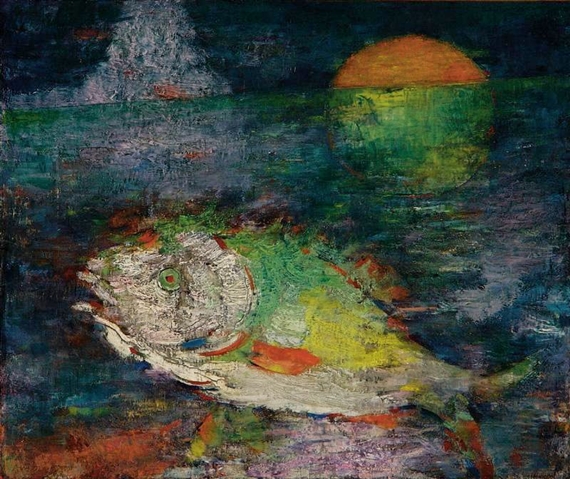 The Fish and the Moon – Mordecai Ardon Tablo