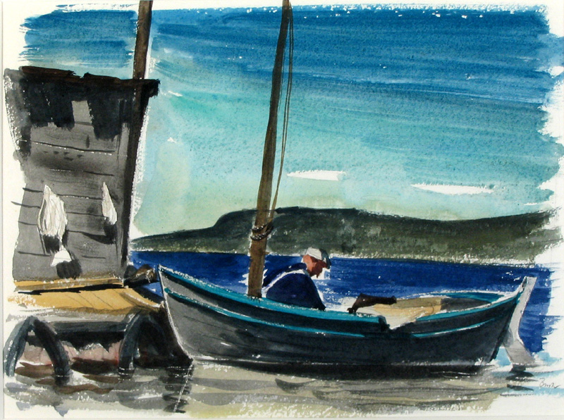 The Fisherman (1946) – Jack Bush Tablo