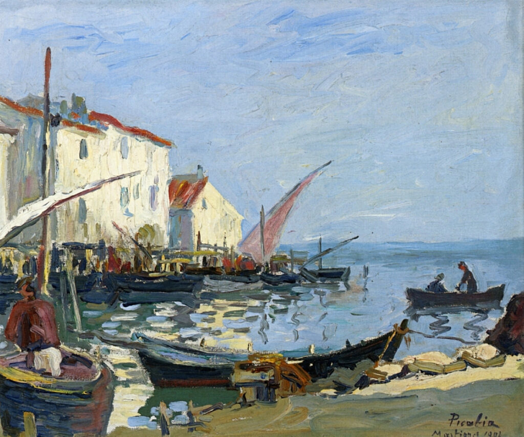 The Martigues (1902) - Francis Picabia Tablo