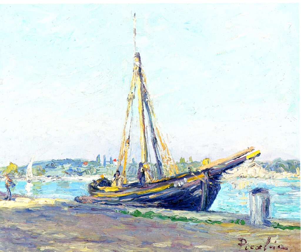 The Martigues (1904) - Francis Picabia Tablo