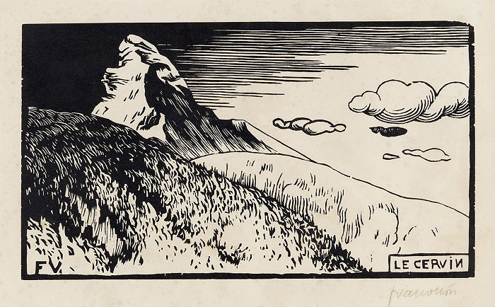 The Matterhorn (Matterhorn) (1892) – Félix Vallotton Tablo