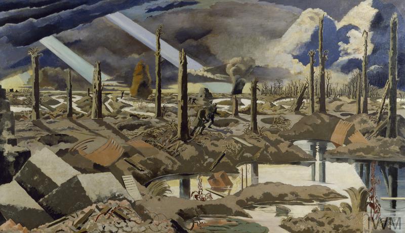 The Menin Road (1919) – Paul Nash Tablo