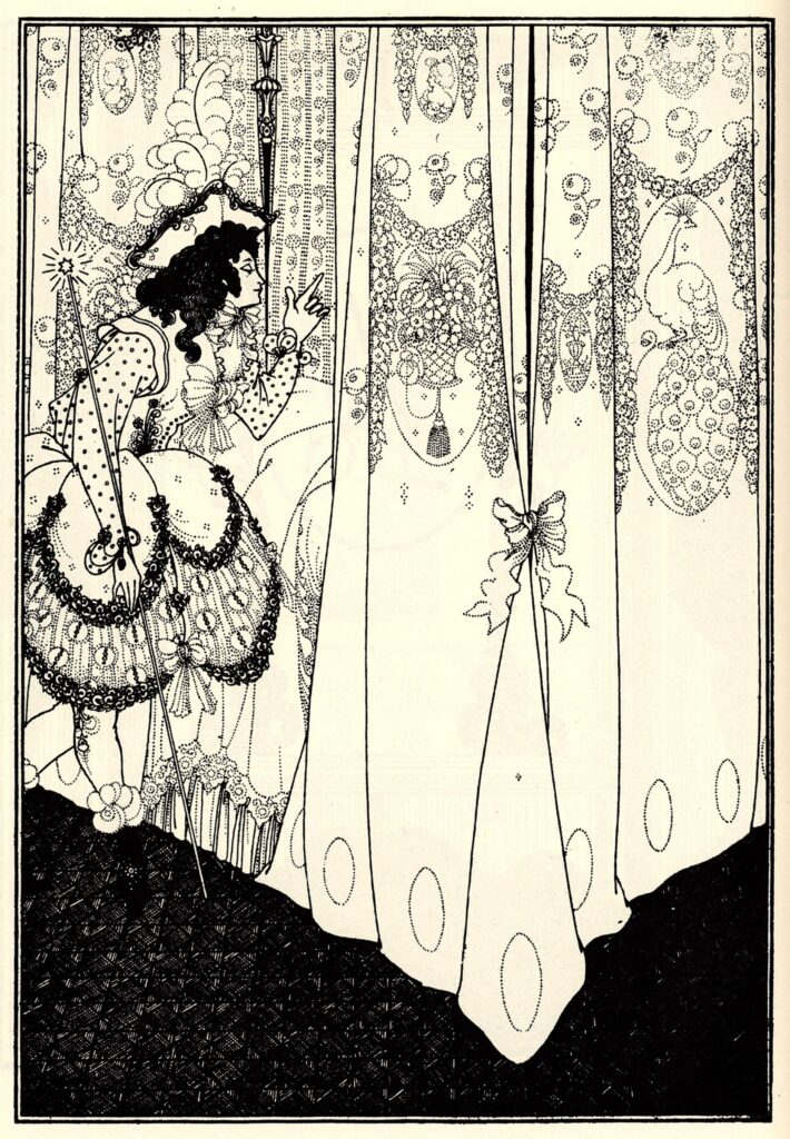 The Morning Dream - Aubrey Beardsley Tablo