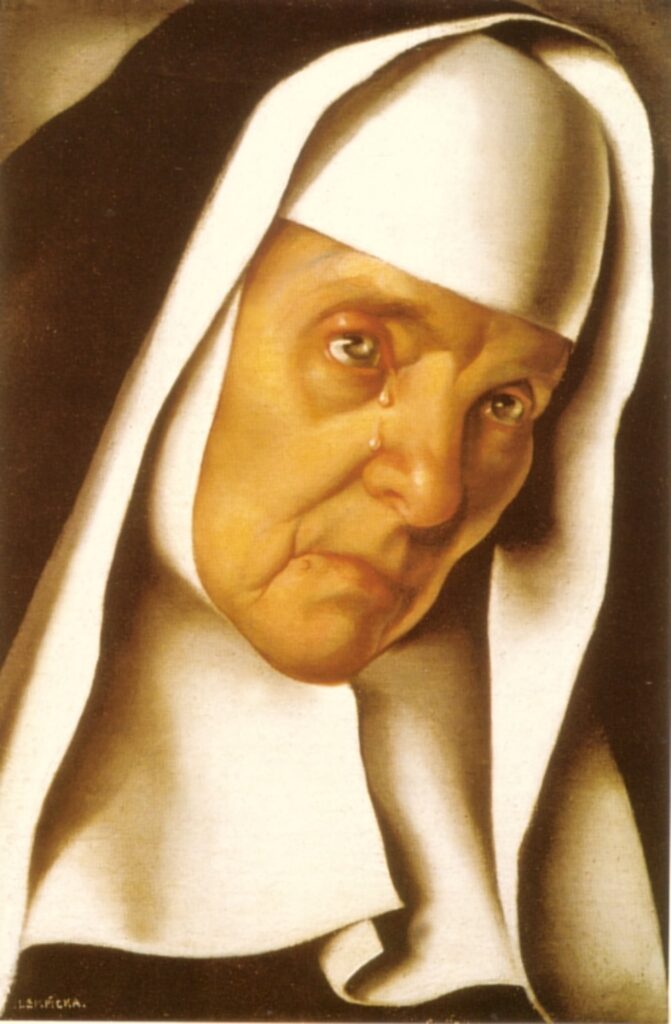 The Mother Superior (1935) - Tamara de Lempicka Tablo