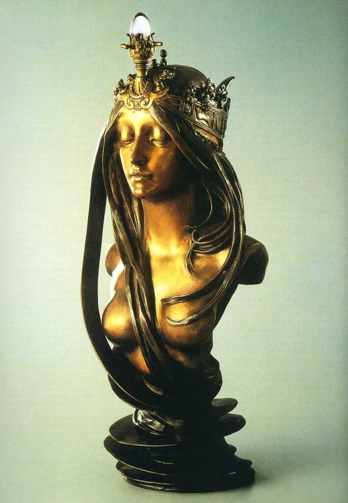 The Nature (1900) - Alphonse Mucha Tablo