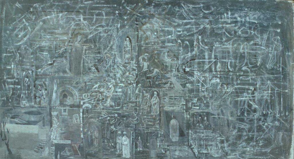 The New Day (1945) - Mark Tobey Tablo