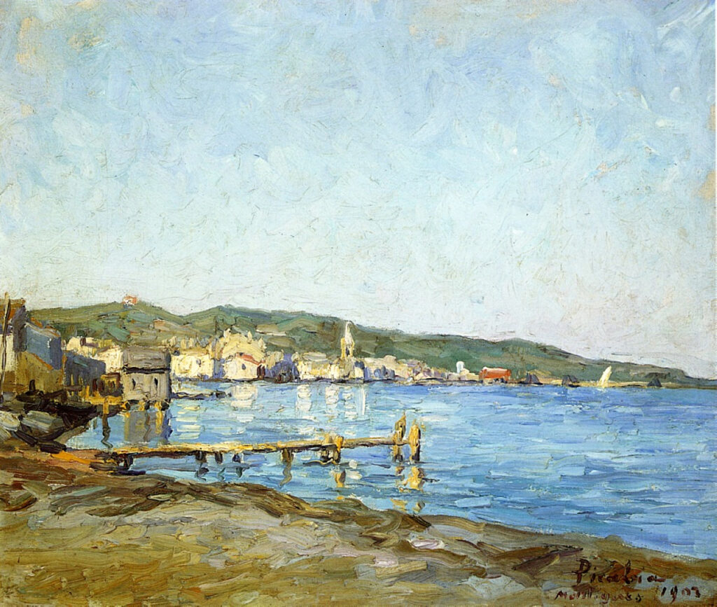The Port at Martigues (1903) - Francis Picabia Tablo