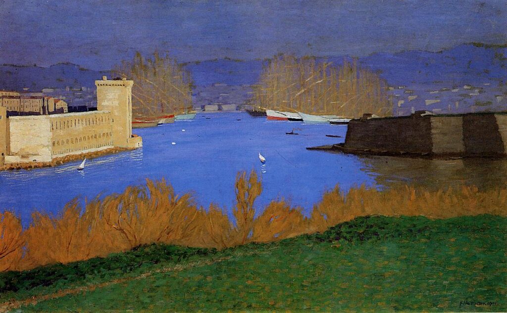 The Port of Marseille (1901) - Félix Vallotton Tablo