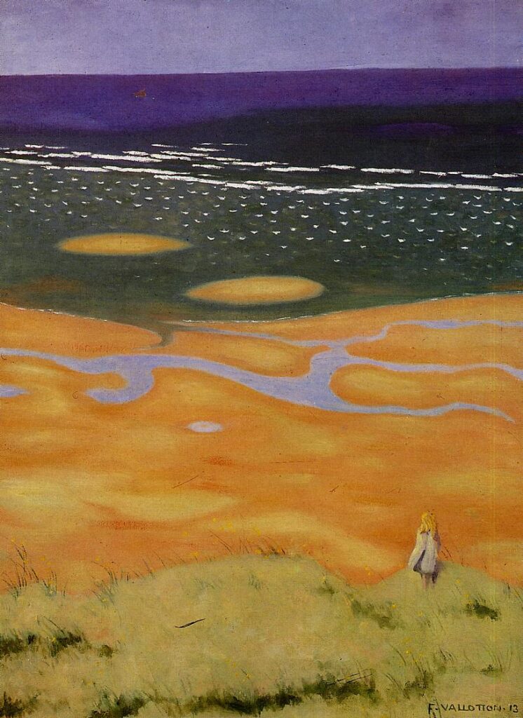 The Rising Tide (1913) - Félix Vallotton Tablo