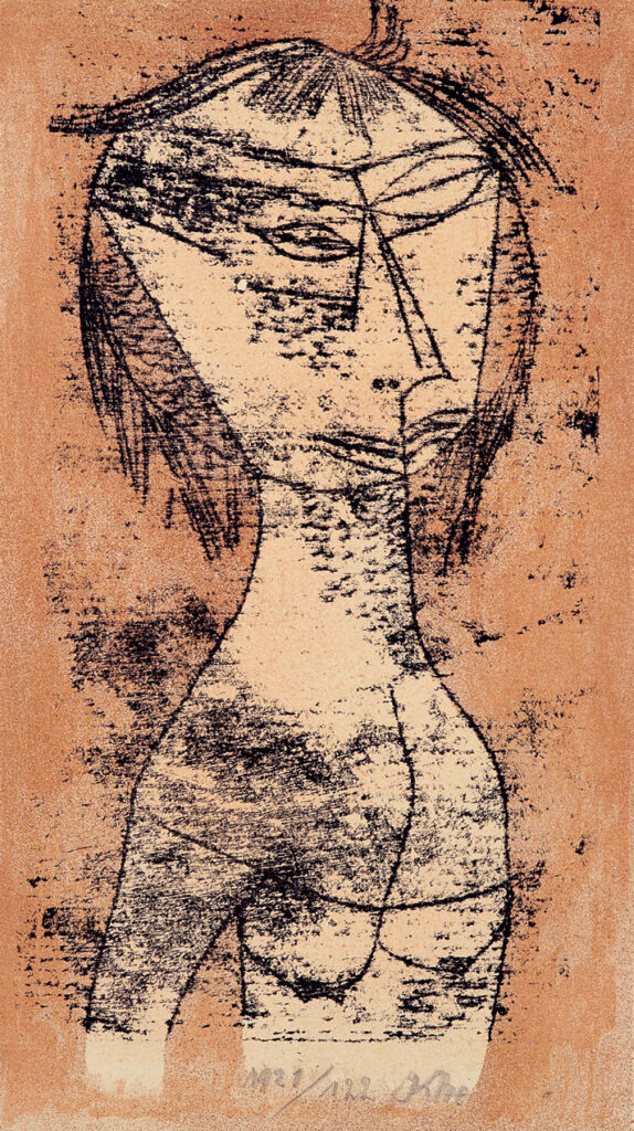 The Saint of Inner Light (1921) - Paul Klee Tablo