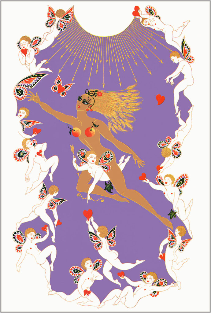 The Seasons, Summer - Erté Tablo