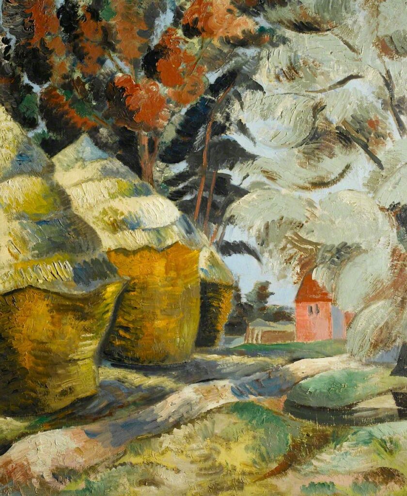 The Stackyard (1925) – Paul Nash Tablo