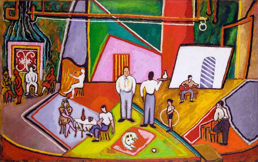 The Time of Your Life (1945) – Beauford Delaney Tablo