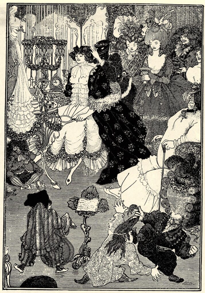 The Toilet of Helen (1895) - Aubrey Beardsley Tablo