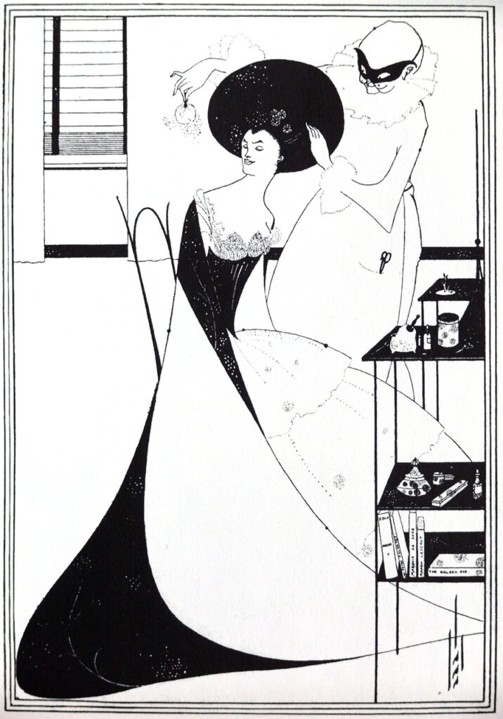 The Toilet of Salome (1894) - Aubrey Beardsley Tablo