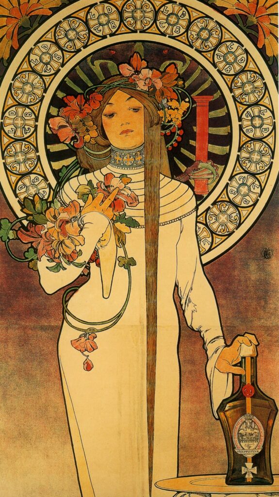 The Trappistine (1897) - Alphonse Mucha Tablo