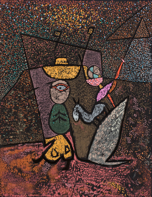 The Travelling Circus (1940) – Paul Klee Tablo