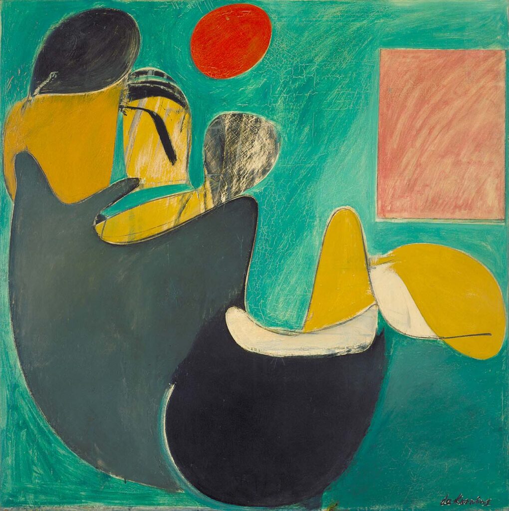 The Wave (1942) - Willem de Kooning Tablo