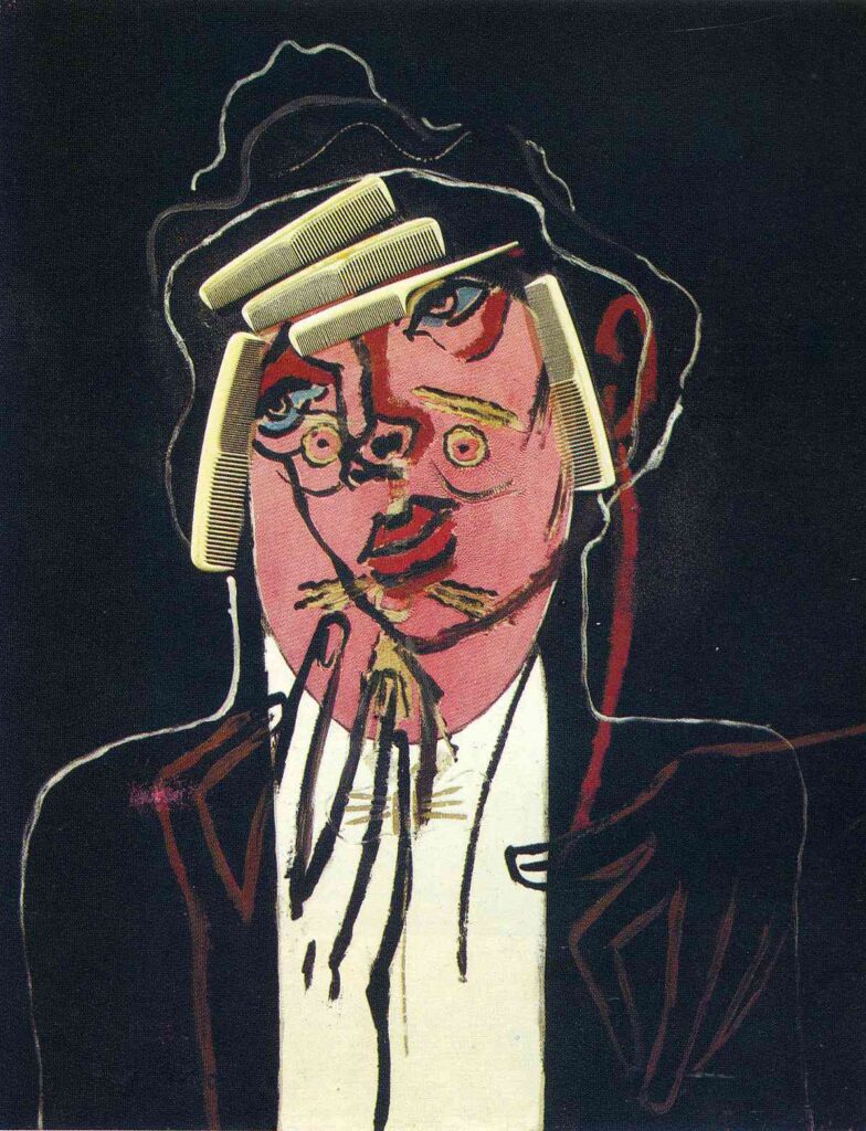 The beautiful butcher - Francis Picabia Tablo