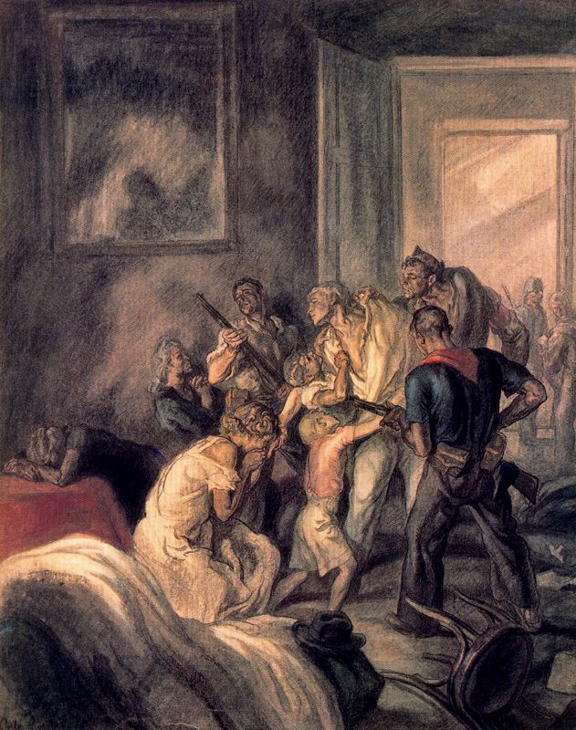 The brigades of dawn (1938) – Carlos Sáenz de Tejada Tablo