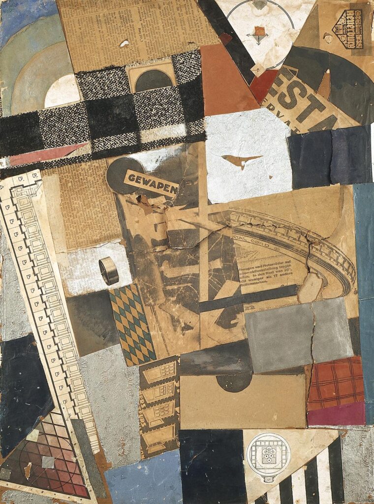 The denaturalized material. Destruction 2. (1923) - Theo van Doesburg Tablo
