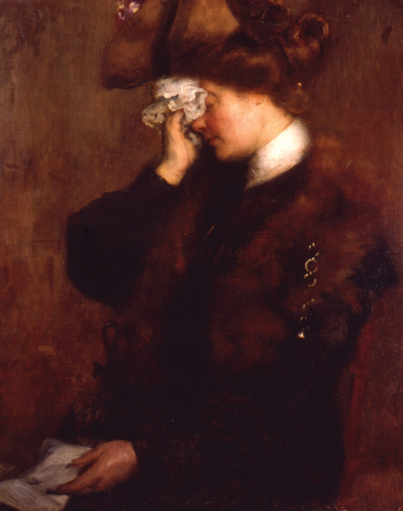 The letter (1906) - Eliseu Visconti Tablo