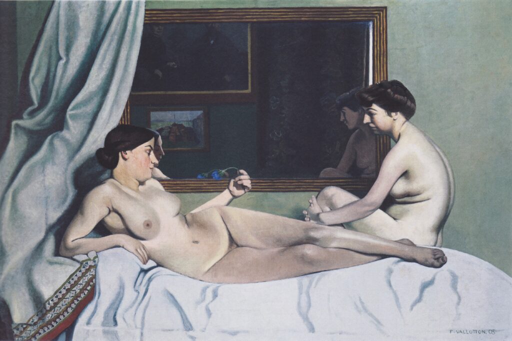 The rest of the models (1905) - Félix Vallotton Tablo