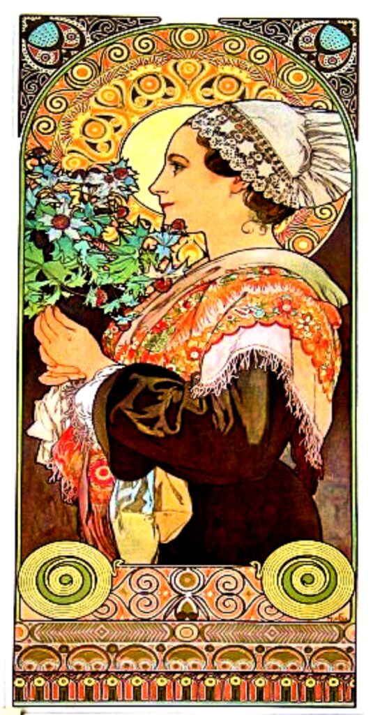 Thistle from the Sands (1902) - Alphonse Mucha Tablo