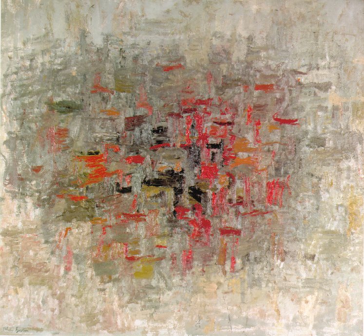 To B.W.T. (1952) – Philip Guston Tablo