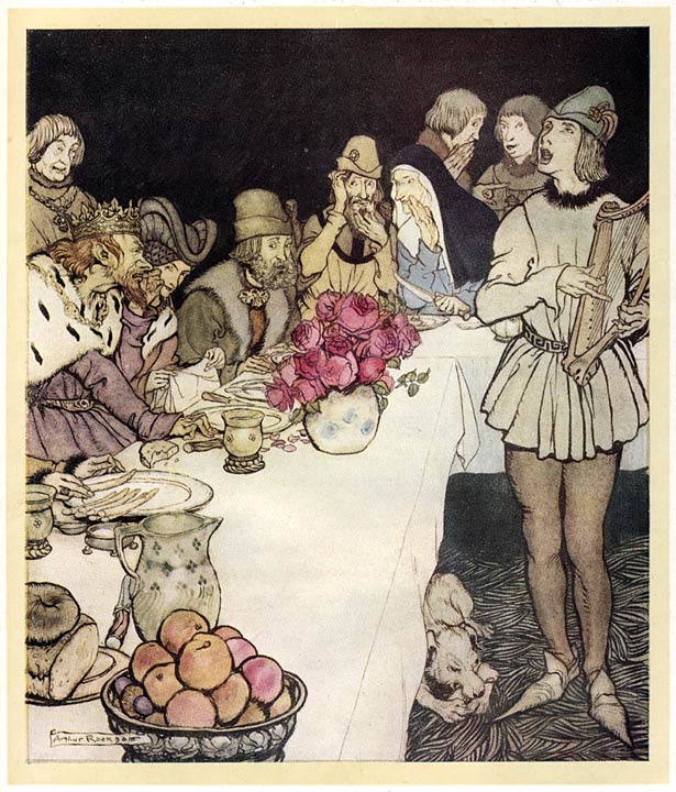 Tristan – Arthur Rackham Tablo