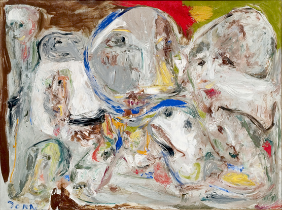 Tu etais tel (1956) – Asger Jorn Tablo