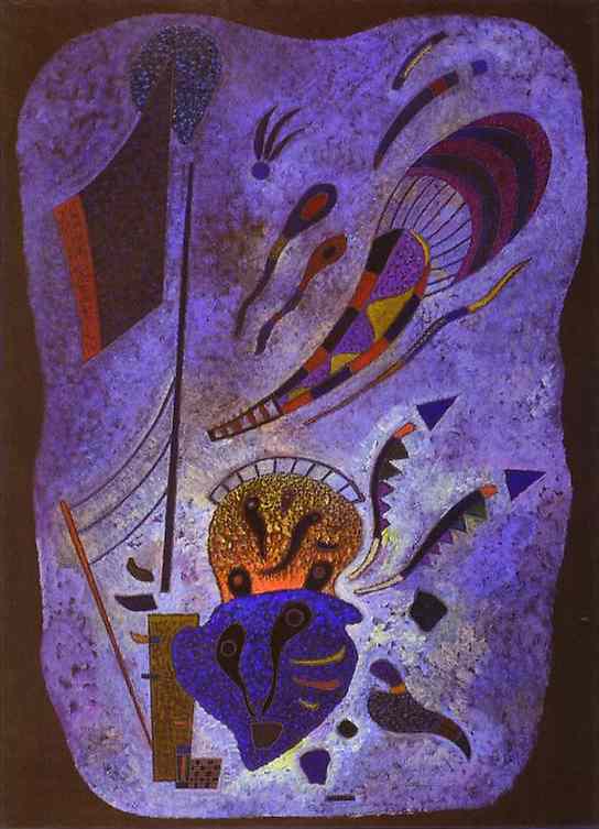 Twilight (1943) – Wassily Kandinsky Tablo