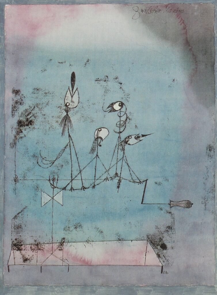 Twittering Machine (1922) - Paul Klee Tablo