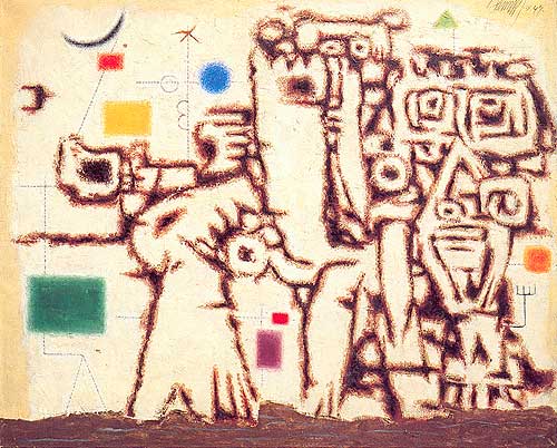 Two Epochs (1947) – Willi Baumeister Tablo