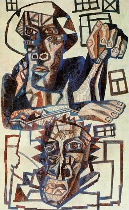Two Heads – Pavel Filonov Tablo