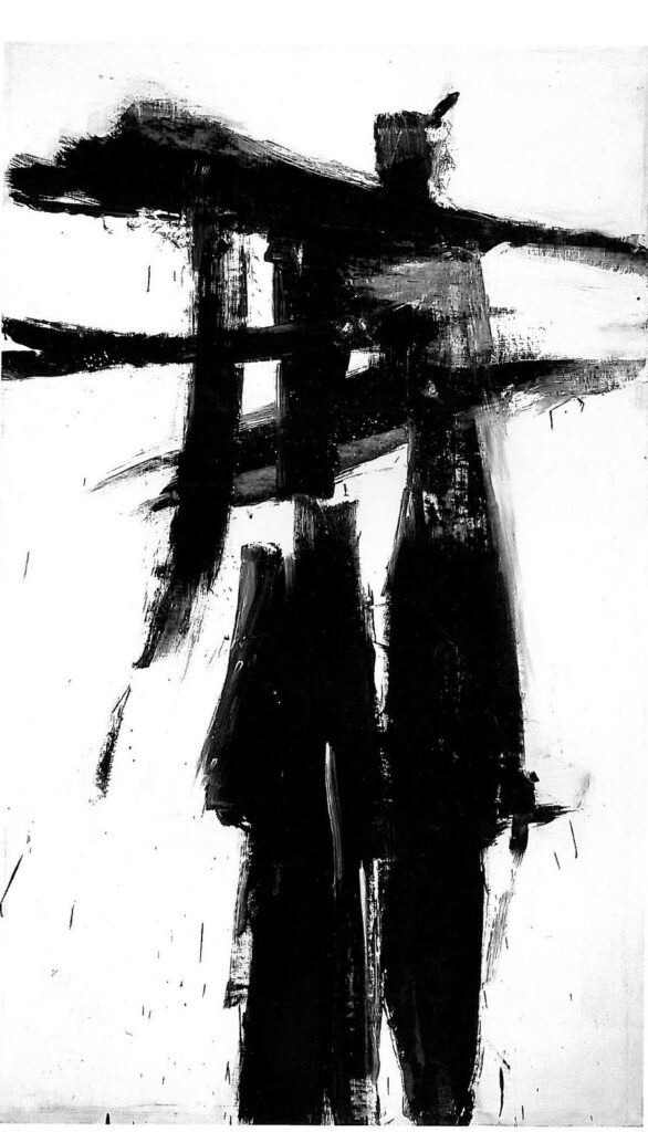 İsimsiz (1956) - Franz Kline Tablo