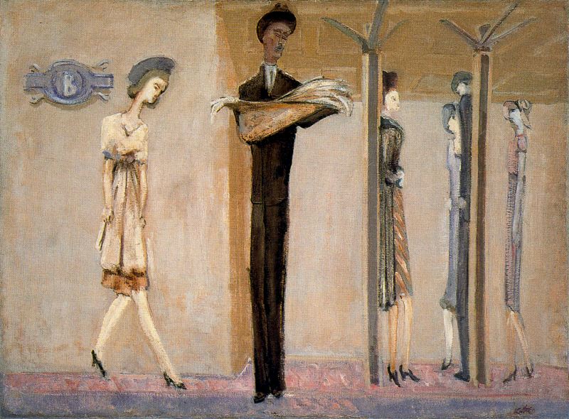 Underground Fantasy (1940) – Mark Rothko Tablo