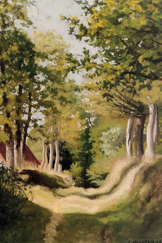 Undergrowth (1904) - Félix Vallotton Tablo