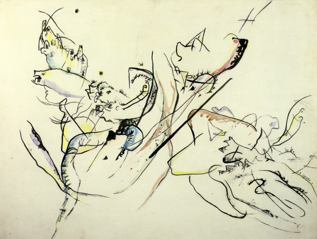 İsimsiz (1915) – Wassily Kandinsky Tablo