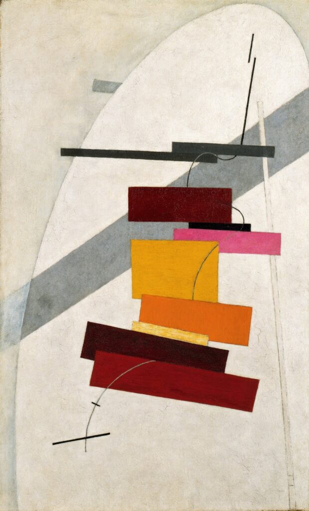 İsimsiz (1920) - El Lissitzky Tablo