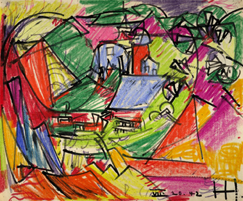 İsimsiz (1942) – Hans Hofmann Tablo