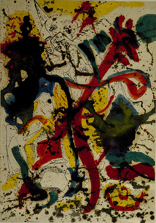 İsimsiz (1942) – Jackson Pollock Tablo