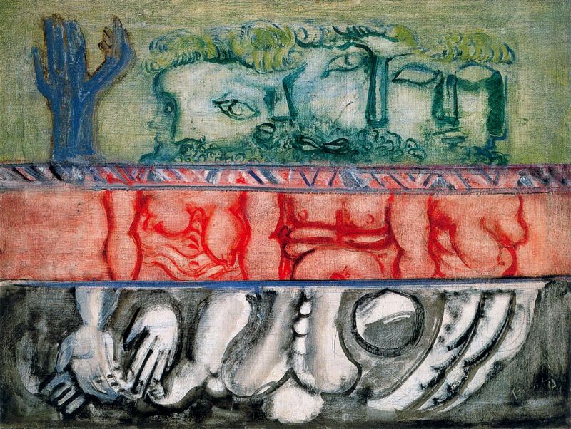 İsimsiz (1942) – Mark Rothko Tablo