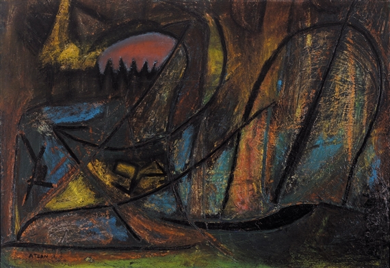 İsimsiz (1943) – Jean-Michel Atlan Tablo