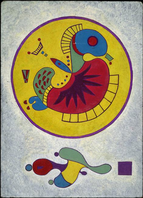 İsimsiz (1944) – Wassily Kandinsky Tablo