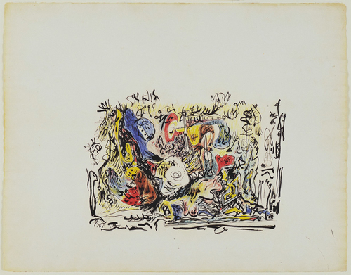 İsimsiz (1945) – Jackson Pollock Tablo